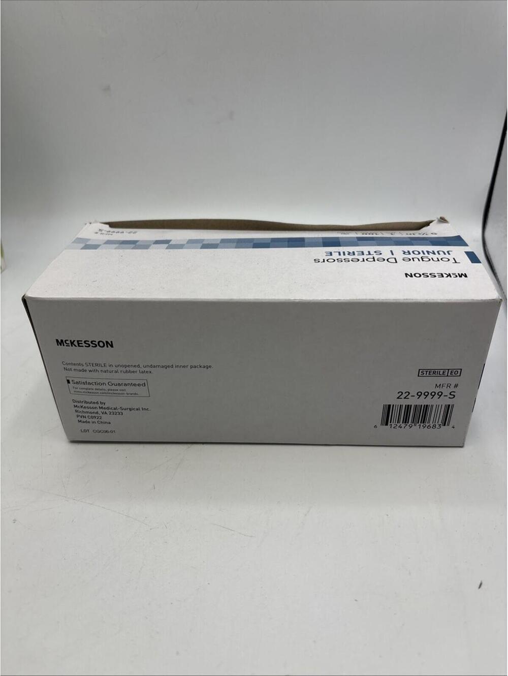 2 lot100 McKesson Non-Sterile Wooden Tongue Depressors 5.5” Junior Craft Tattoo - Picture 4 of 5